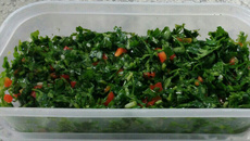 Pesto para acompanhamento (uruguaio)