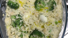 Arroz com bacalhau
