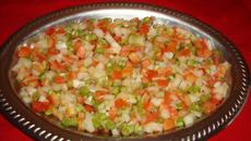 Vinagrete com agrião