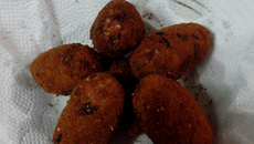 Croquete de camarão