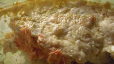 Salmão ao açafrão