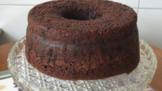 Bolo de café solúvel