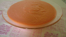 Mousse de mamão papaia