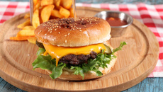 Hambúrguer de carne moída