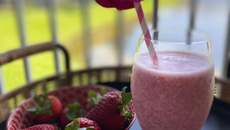 Batida de morango