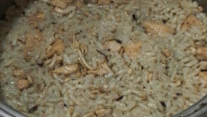 Arroz com frango ao curry