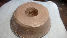 Bolo fácil de chocolate 9 minutos no micro-ondas