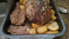 Carne de panela recheada