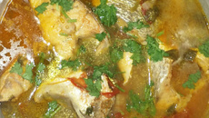 Peixe cozido maranhense