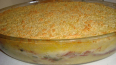 Escondidinho de carne seca