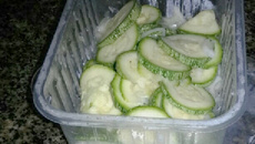 Ceviche de abobrinha fácil