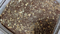 Pavê de paçoquinha com chocolate