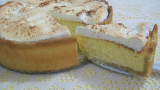 Torta de requeijão da Rosa