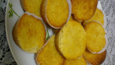 Muffin de banana e iogurte