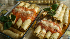 Panquecas de espinafre