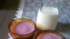 Mousse de kefir
