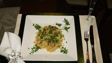 Macarrão à carbonara