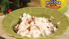 Arroz com Amêndoas e Champagne