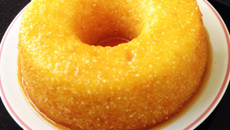 Pudim de tapioca com maracujá e coco (vegana)