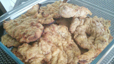 Bife à milanesa de forno