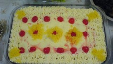 Pavê de chocolate com cerejas