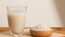 Leite de arroz caseiro