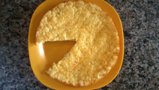 Torta salgada de queijo