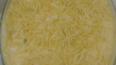 Batata assada com molho branco