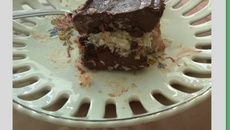 Delicia de chocolate/coco e passas (receita fácil, rápida e saborosa) do Lúcio Cezar