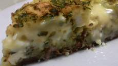 Torta siciliana com requeijão