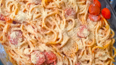 Macarrão com salsicha