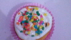 Cupcake de baunilha