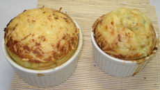 Suflê de couve-flor rápido