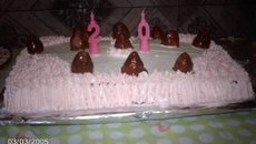 Bolo Sensação de Morango