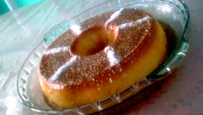 Pudim de coco diferente