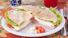 Pão sírio - família burger