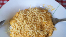 Bobó de frango sem mandioca