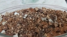 Pavê de bolacha champagne