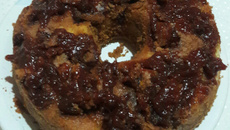 Bolo de goiabada e banana