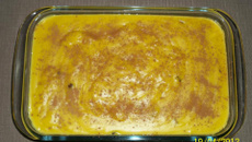 Falso mingau de milho verde