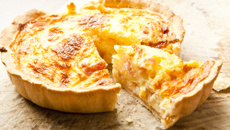 Quiche de queijo