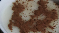 Mingau de maisena delícia