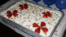 Bolo gelado prático