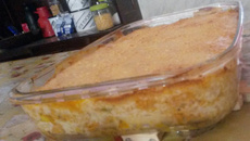 Lasanha de frango ao molho branco