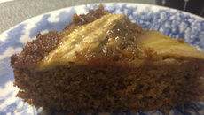 Bolo integral de banana