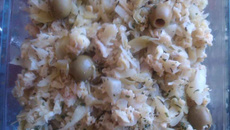 Bacalhau a Brás light