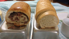 Pão caseiro da tia Carmem