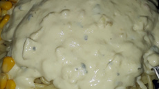 Pennes ao molho de queijos