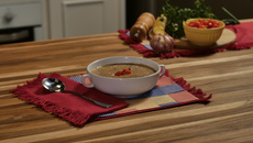 Creme Quente de Carne-Seca