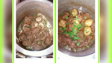 Carne de panela de pressão fácil